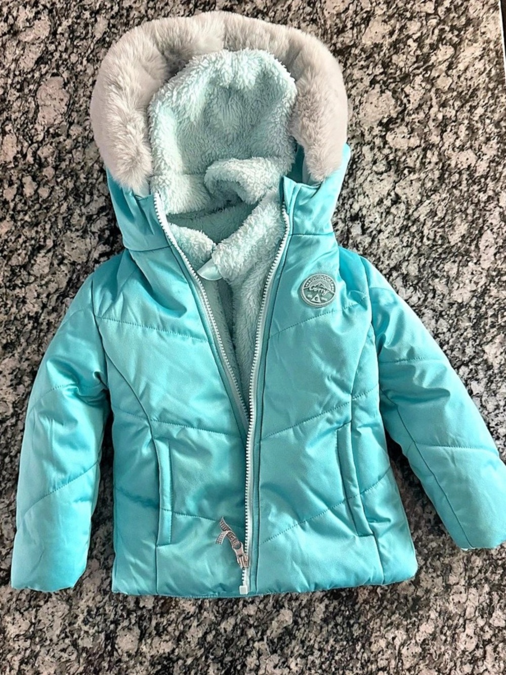 Gerry Kids Systems Jacket Set Girls’ 3T Blue Puffer Jacket